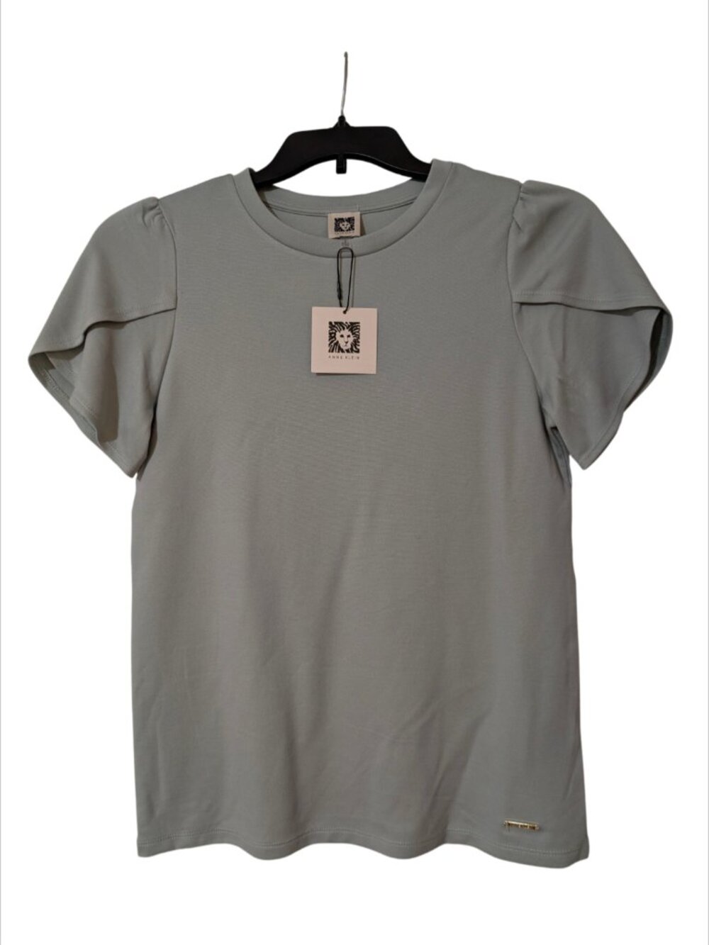 Anne Klein tulip sleeve shirt